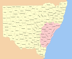 New South Wales Cadastral Divisions