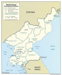 North Korea Administrative Divisions