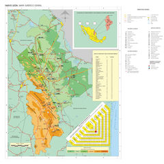 Nuevo Leon Mexico Tourist Map