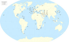 Oil Spills World Map Fr