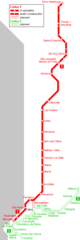 Porto Alegre Metro Map