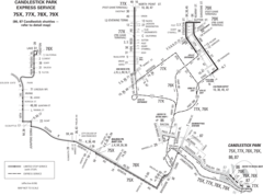 San Francisco Candlestick Park Map