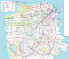 San Francisco Transport Map