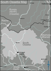 South Ossetia Map