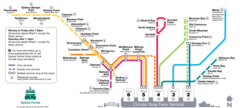 Sydney Ferry Map