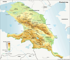The Caucasus Physical