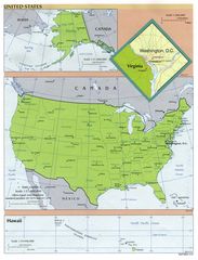 United States Political Map 2001