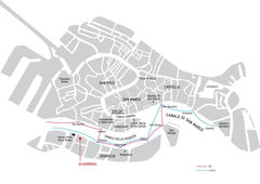 Venice (venezia) Map