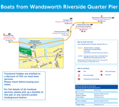 Wandsworth Pier Route Map