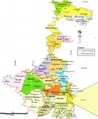 West Bengal Map