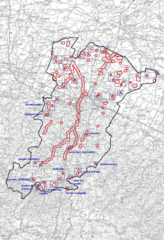 Wetlands Map Bologna