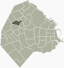 Agronomia Buenos Aires Map
