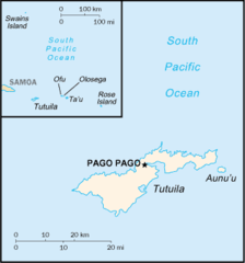 American Samoa Cia Wfb Map