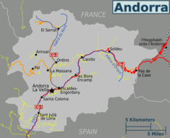 Andorra Map