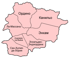 Andorra Parishes Russian