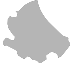 Blank Map of Abruzzo