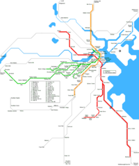 Boston Metro Map
