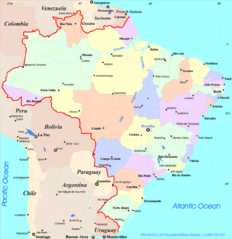 Brazil Political Map