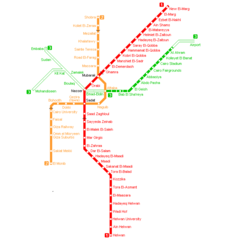 Cairo Metro Map
