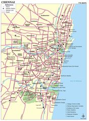 Chennai Map
