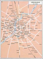 City Center Map Ahmedabad