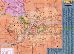 City Center Map of Pune
