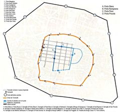 City Central Map Bologna