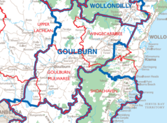 City Map Goulburn