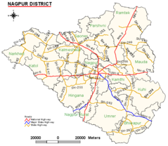 City Map of Nagpur