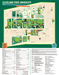 Cleveland State University Campus Map