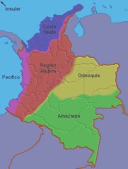 Colombia (regiones Naturales)