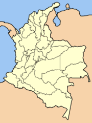 Colombia Departments Blank 1