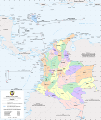 Colombia Mapa Oficial
