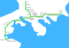 Dalian Metro Map
