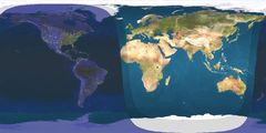 Daylight Map, Nonscientific (0700 Utc)