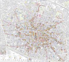 Detailed City Map Bologna