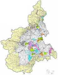 Detailed Map of Piedmont