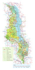 Detailed Map of Malawi