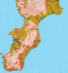 Ecopedologica Map Calabria