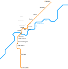 Edmonton Metro Map