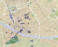 Florance (firenze) Map