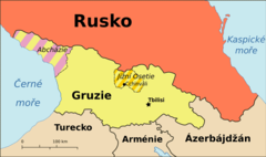 Georgia, Ossetia, Russia And Abkhazia (cs)