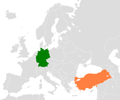 Germany Turkey Locator