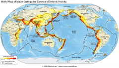 Global Seismic Activity Map: Major Earthquake Zones & The Ring of Fire