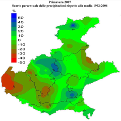 Hydrographic Map Veneto