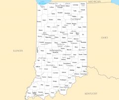 Indiana Cities And Towns