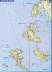 Ionian Islands Map