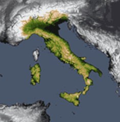 Italy 4 To 21 Deg E, 35 To 48 Deg N (153px)