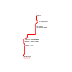 Las Vegas Metro Map