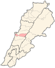 Lebanon Districts Baabda